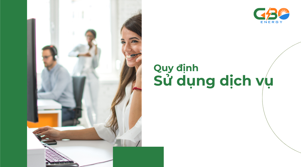 Quy định sử dụng dịch vụ